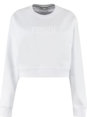 Fendi Cotton Crew-neck Sweatshirt