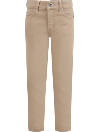 Dondup Beige ''iris'' Jeans For Girl