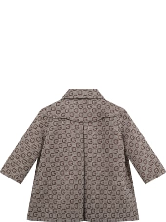 Gucci Multicolor Coat For Baby Kids With Double Gg