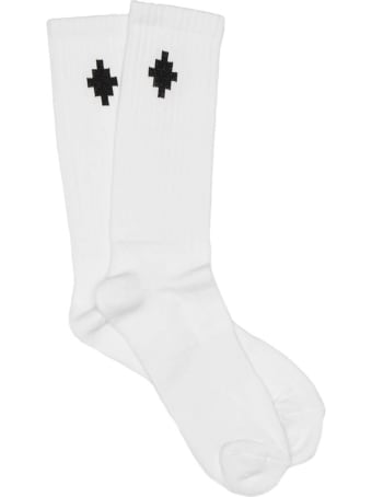 Marcelo Burlon Cross Sideway Mid Socks