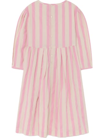 The Animals Observatory Multicolor Dress For Girl With Logo