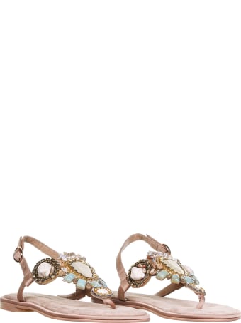 Alma en Pena Sandals In Suede