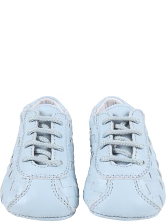 Gallucci Light-blue Shoes For Baby Boy