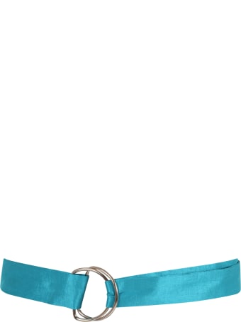 Caroline Bosmans Light-blue Belt For Girl With Bow