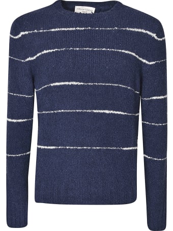 Officine Générale Stripe Sweatshirt