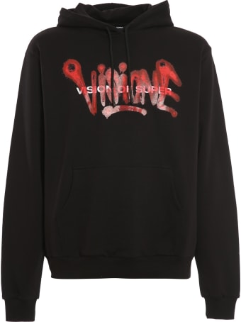 Vision of Super Hoodie With Red Spray