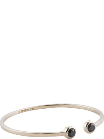 Lo Spazio Jewelry Lo Spazio Black Diamond Bangle