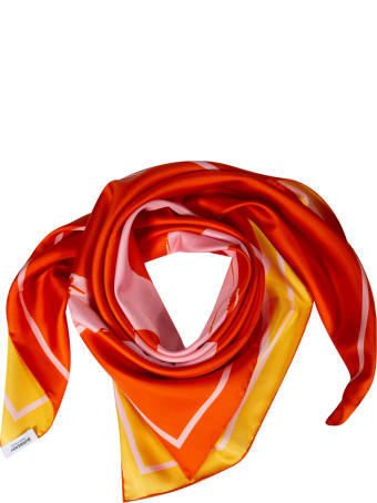 Burberry Double Print Love Silk Square Scarf