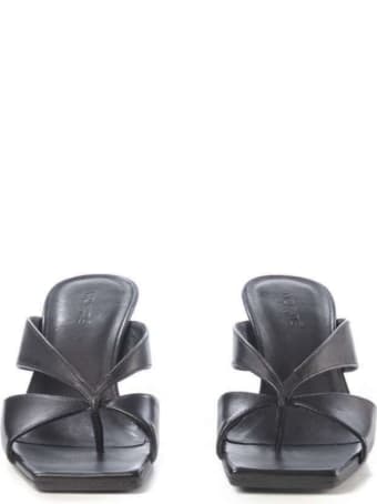 Vic Matié Vic Matie' Black Sandals