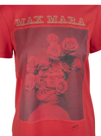 Max Mara Red "rosso" T-shirt