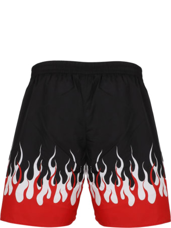 Vision of Super Double Flames Swimshorts