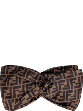 Fendi Silk Braided Headband