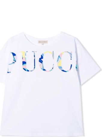 Emilio Pucci White Cotton T-shirt