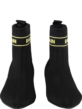Balmain Black Boots For Girl