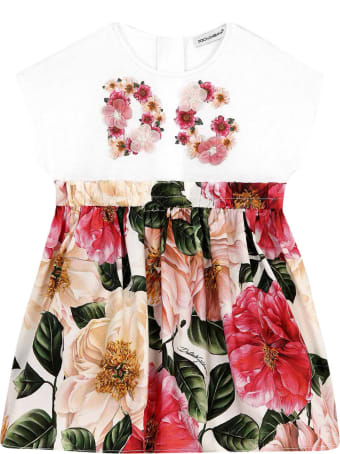 Dolce & Gabbana Newborn Floral Dress