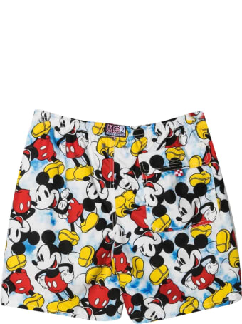 MC2 Saint Barth Mickey Teen Swim Shorts With Print