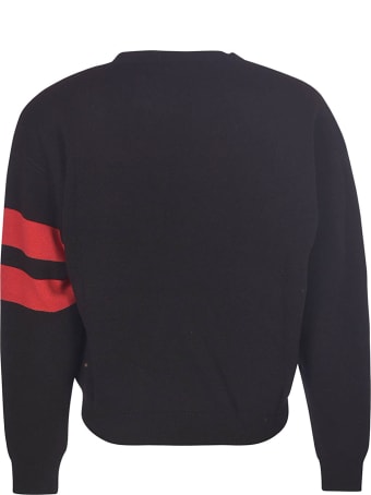 GCDS Round Macro Logo Sweater