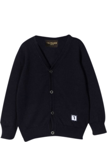 Trussardi Cardigan With Embroidery