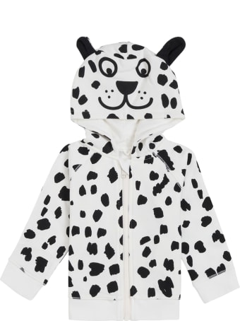 Stella McCartney Kids Dalmatian Cotton Fleece Hoodie