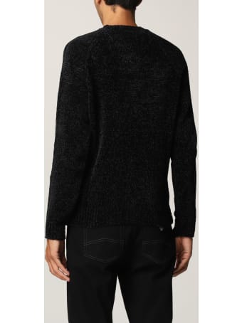 Emporio Armani Sweater Emporio Armani Color Block Crewneck Sweater