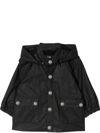 Balmain Impermeabile Nero