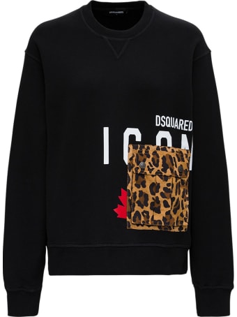 Dsquared2 Icon Sweatshirt With Logo Print