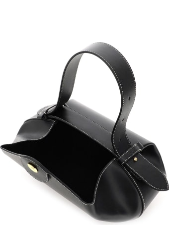 YUZEFI Loaf Leather Bowling Bag