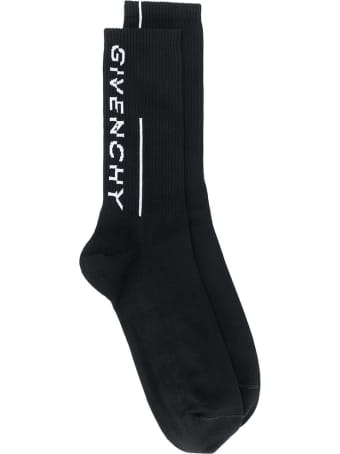 Givenchy Socks In Black Cotton