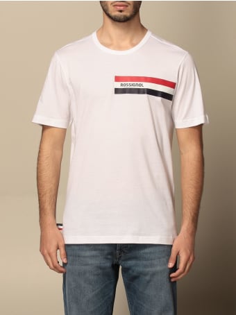 Rossignol T-shirt Rossignol T-shirt With Striped Band
