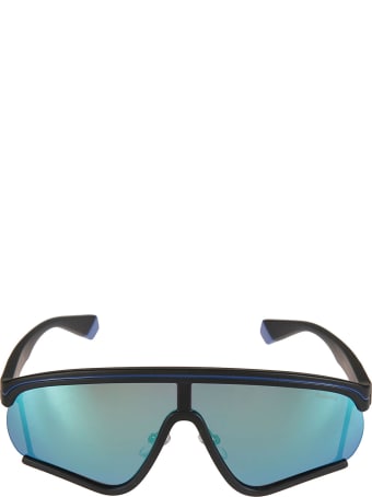 MSGM Polaroid Logo Sunglasses