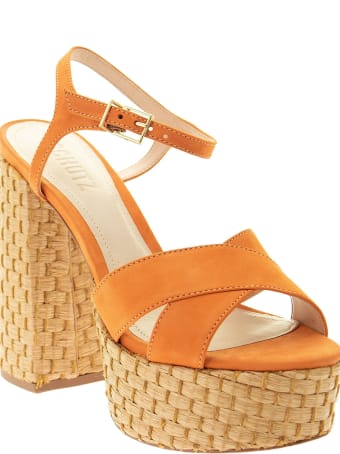 Schutz High Sandal With Plateau