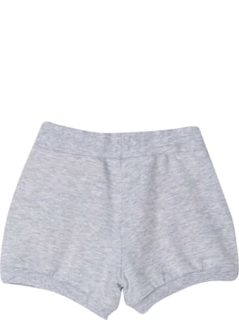 Monnalisa Grey Shorts With Application