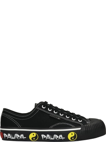 Superga Sneakers In Black Canvas