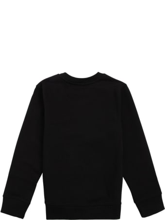 Givenchy Black Cotton Sweatshirt With Print