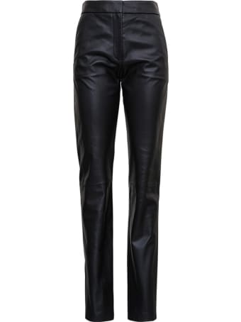 Federica Tosi Black Leather Pants