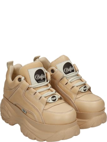 Buffalo 1339 Sneakers In Leather Color Leather