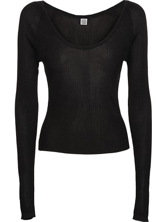 Totême Silky Scoop Neck Top