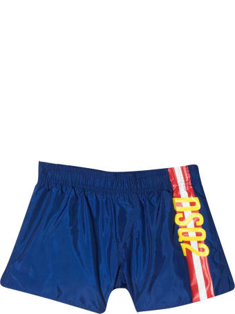 Dsquared2 Teen Swim Shorts With Drawstring