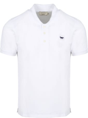 Maison Kitsuné Navy Fox Patch Classic Polo