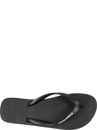Dsquared2 Baroque Flip Flops