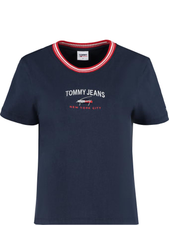 Tommy Jeans Logo Cotton T-shirt