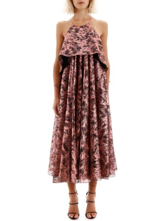 Halpern Metallic Dress