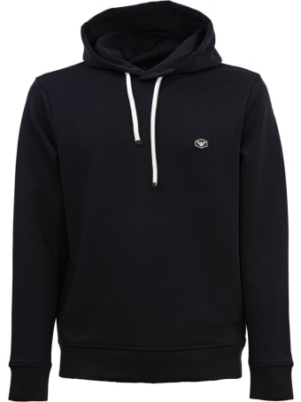 Emporio Armani Cotton Sweatshirt. Hood