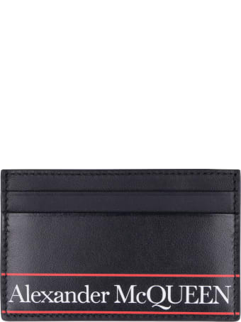 Alexander McQueen Leather Card Holder