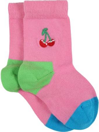 Happy Socks Multicolor Set For Baby Kids With Fruit