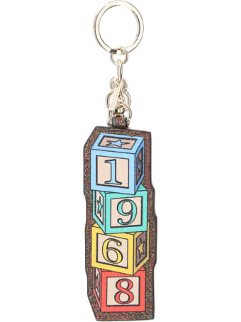 Etro Charm Key Ring Twister Toys Logo