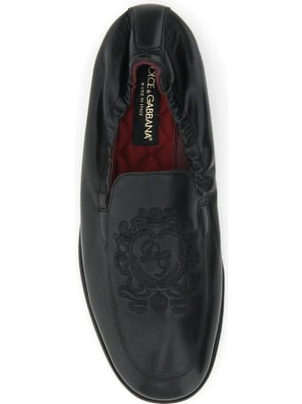 Dolce & Gabbana Ariosto Loafers With Coat Of Arms Embroidery