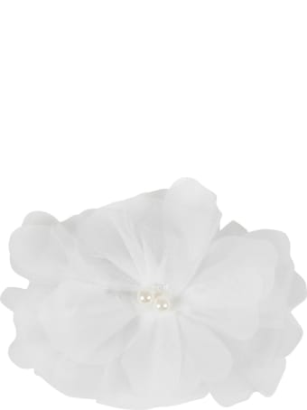 Loredana White Hair Clip For Girl