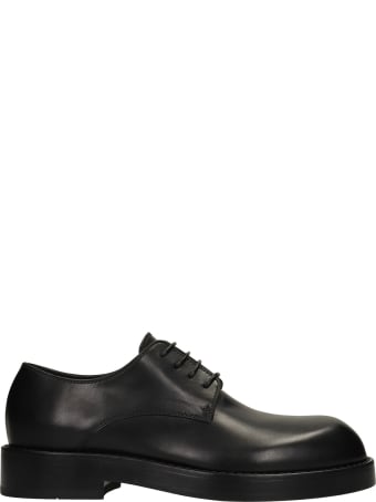 Ann Demeulemeester Oliver Lace Up Shoes In Black Leather