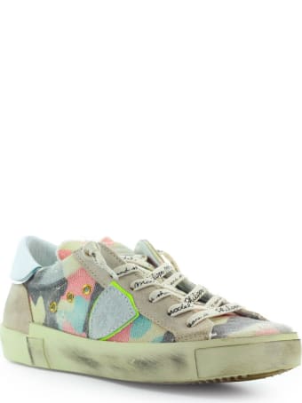 Philippe Model Prsx Camouflage Multicolor Sneaker